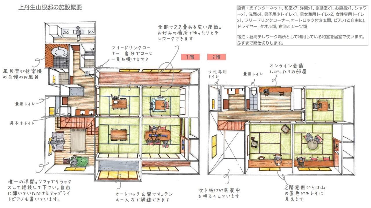 Worcation Base Kaminyu Yamane House - Vacation Stay 03960V Nagahama  Luaran gambar